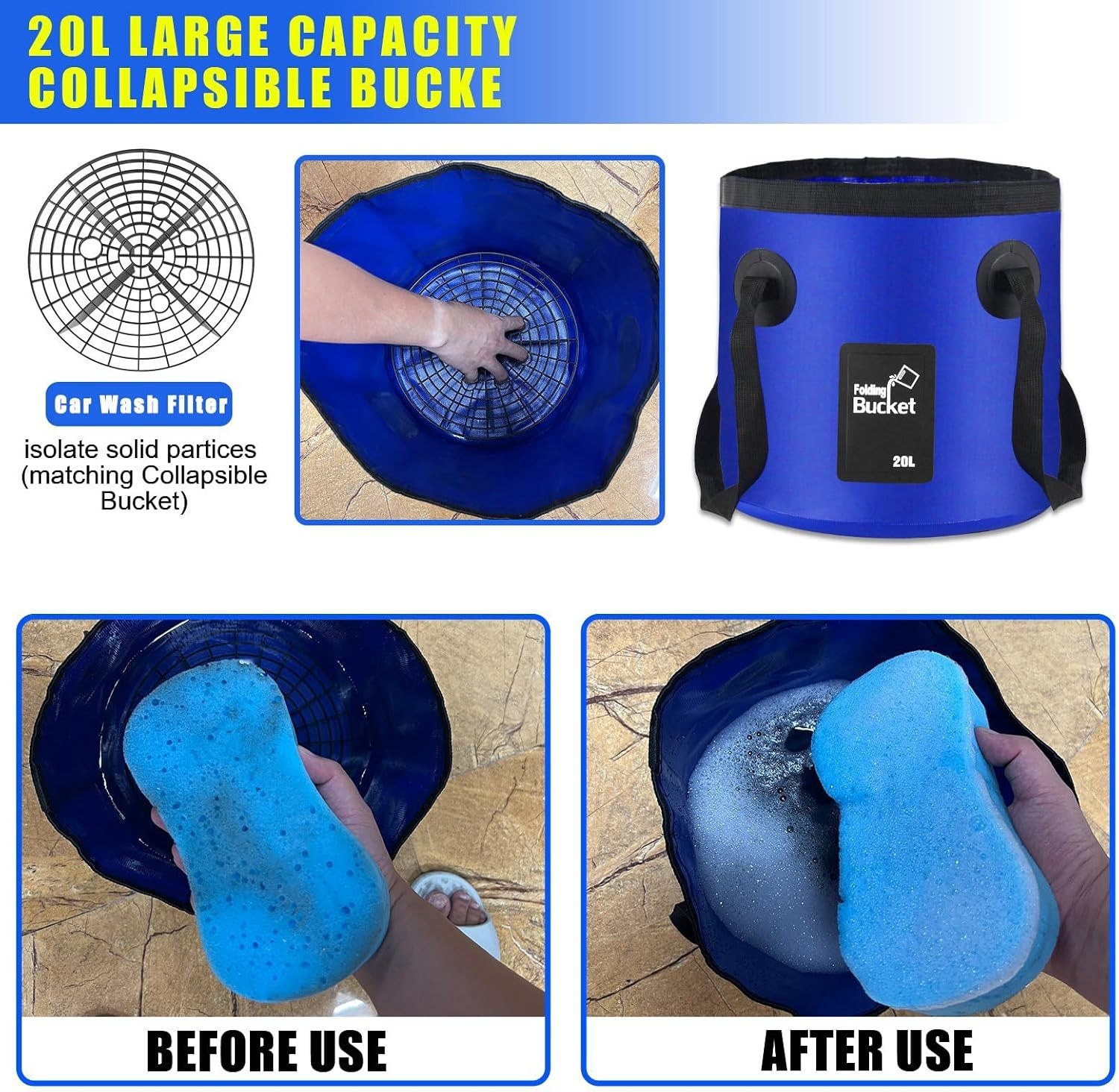 Complete Car Cleaning Set for Cars RV Boat