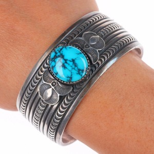 アクセサリー Navajo Gary Reeves Turquoise Bangle Reeves Jewelry | eBay