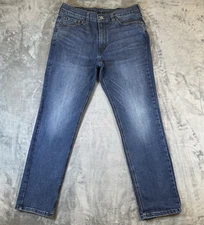 Levis 541 Jeans Mens 33x32 (34x31) Blue Athletic Taper Fit Medium Wash Denim