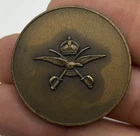 RAF Fencing Championship Military Sporting Medal WW2 Era RARE - 38mm