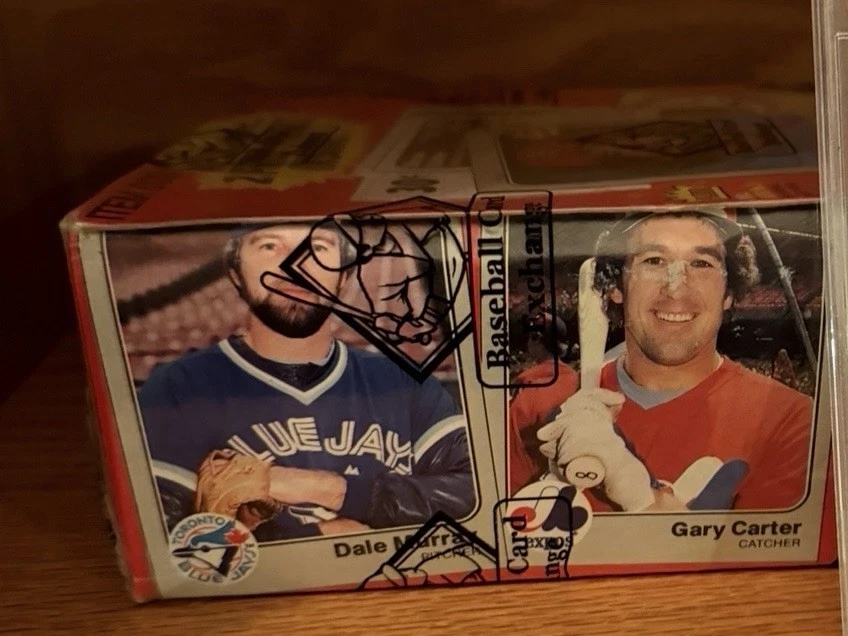 Caja de cera de béisbol Fleer 1983 envuelta en BBCE y sellada Gwynn, Boggs, Sandberg año RC Foto 2 de 4