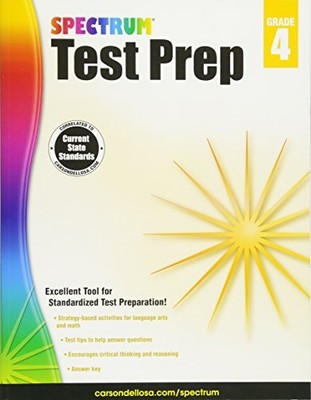 SPECTRUM TEST PREP, GRADE 4 **BRAND NEW**