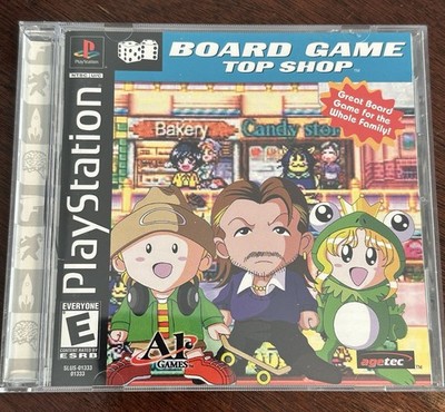 Board Game Top Shop (Sony PlayStation 1, PS1 / PSX)   CIB Complete w/ Manual