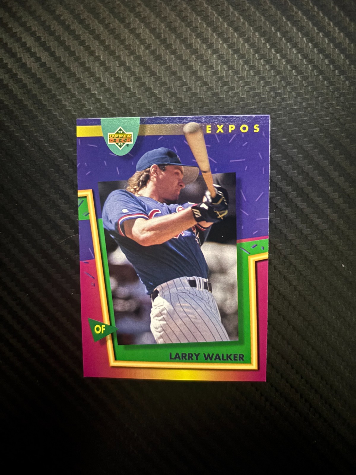 Larry Walker 1993 Upper Deck Fun Pack #98! 2 Card Min! See Desc!