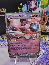 Pokémon TCG Team Rockets Mewtwo EX Double Rare Card 081/182