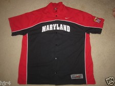 Maryland Terps Terrapins Basketball Nike Pregame Jersey 2XL 2X