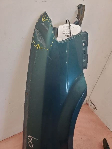 Toyota Tercel IQ, Right Fender Complete, 1995-1999, Green, 6N7, 53801-16430 - Изображение 2 из 4