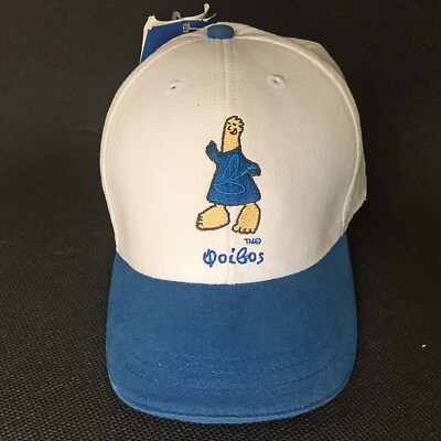Original Olympic Games White/Blue Junior Hat Athens 2004 Unisex Baseball Cap
