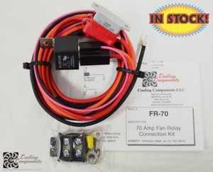 Details About Cooling Components Fr 70 70 Amp Fan Relay W Maxi Fuse Amp Holder