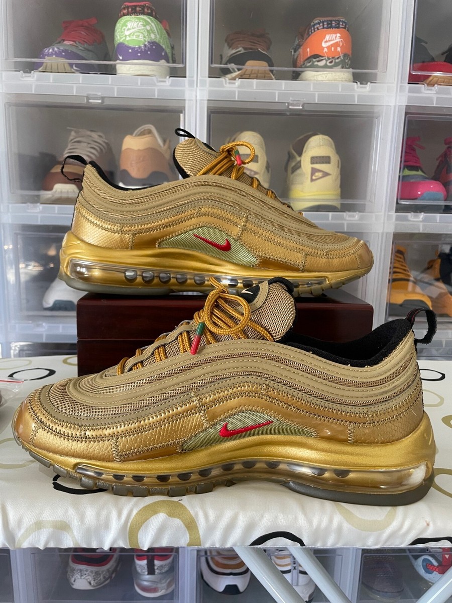 Size 9.5 - Nike CR7 x Air Max 97 Golden Patchwork (Read