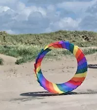 HQ Generator Kite Tail Line Laundry Windsock + Lines + Swivel Hook + Carry Bag 