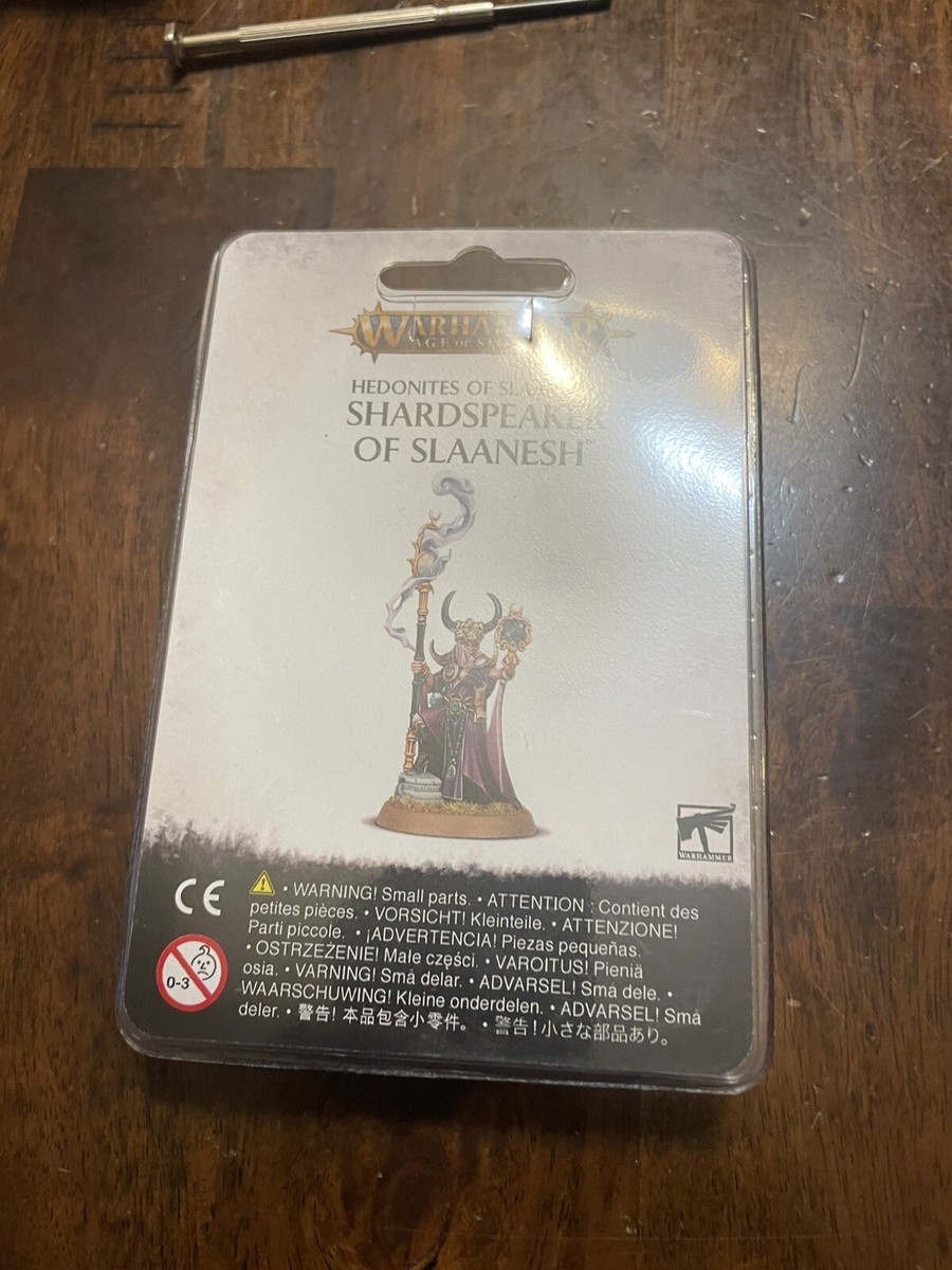 Warhammer Age of Sigmar Edoniti di Slaanesh Shardspeaker di Slaanesh