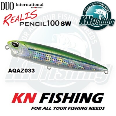 Duo Realis Pencil 100 SW Topwater Flottant Leurre CTA0378 (6709