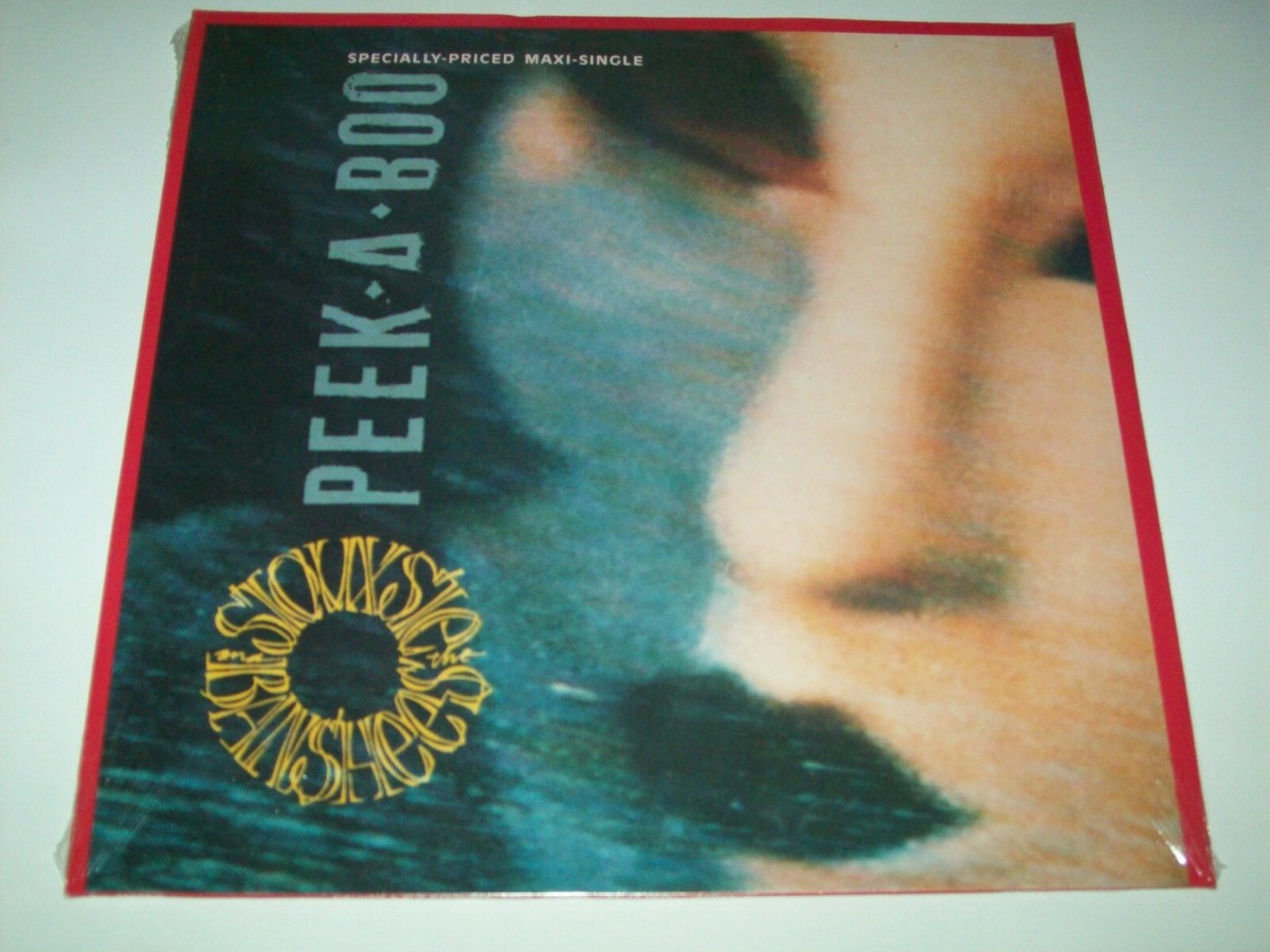 SIOUXSIE&the BANSHEES LP4枚+12シングルセット　A SIOUXSIE AND THE BANSHEES PEEK-A-BOO US GEFFEN 12