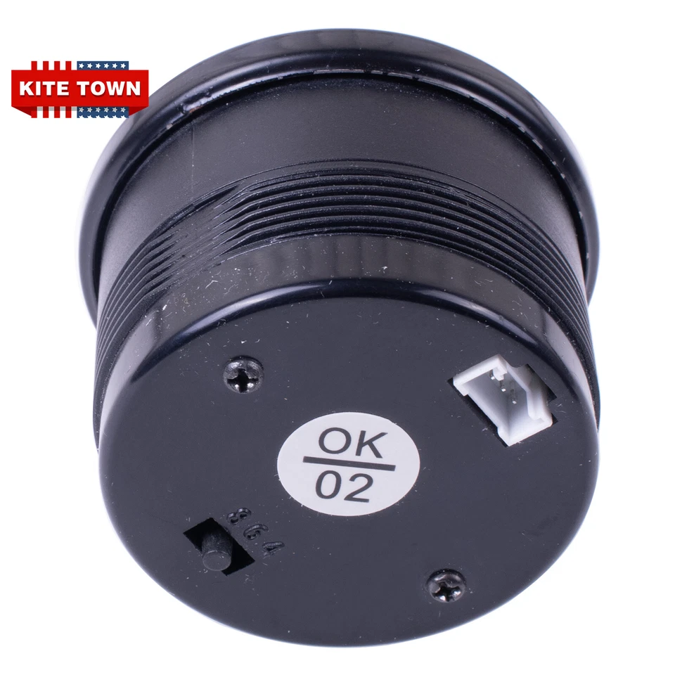 2» 52 мм цветной светодиодный цифровой вольтметр напряжения тахометр об/мин датчик - Изображение 4 из 4