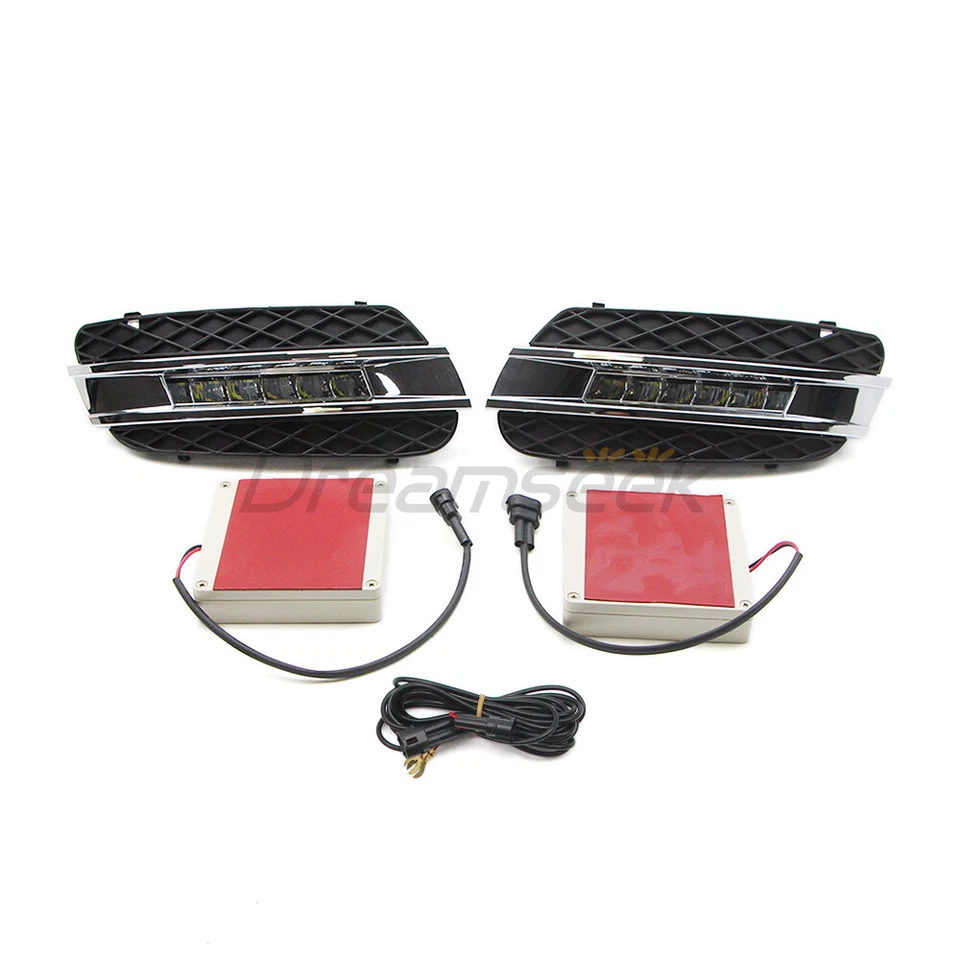 LED Tagfahrlicht TFL für Benz ML-Class W164 ML320 ML350 06-09 Nebelscheinwerfer - Bild 2 von 4