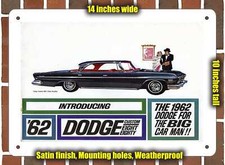 Metal Sign - 1962 Dodge 880 Metal Sign - 1962 Dodge 880