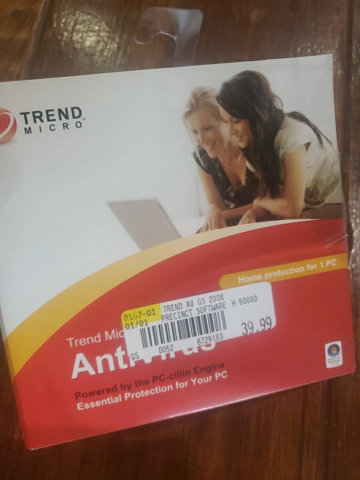 Trend Micro Antivirus 2008 PC Antivirus Disc OPEN BOX PART# PCNN0211 - Image 2 of 4