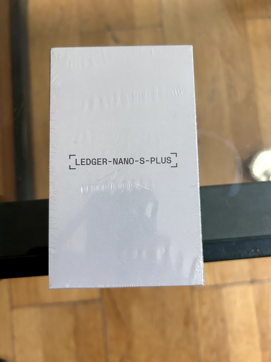 Ledger - Nano S Plus - Sealed Perfect Condition 3760027782095 | eBay UK