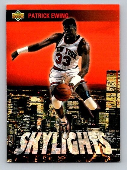 1993-94 Upper Deck Skylights Patrick Ewing #471 HOF New York Knicks