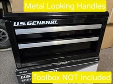 Metal Looking Handles For U.S. General Mini Toolbox Harbor Freight US Tool Box 