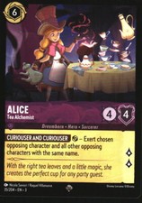 Into the Inklands 35/204 Alice - Tea Alchemist tcg Disney lorcana
