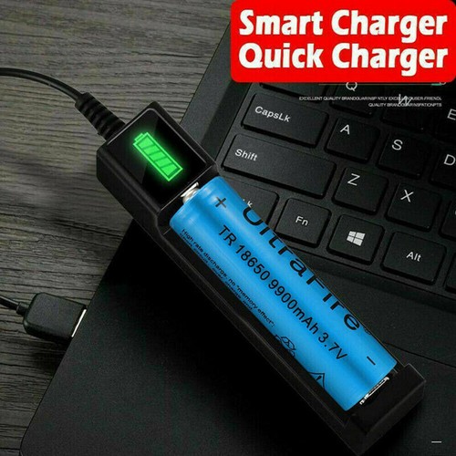 18650 Battery Charger Universal 3.7V Rechargeable Li-ion Battery For 14500 16340 - Photo 10/12
