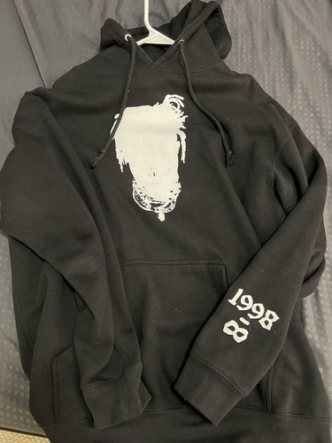 Midnight Studios X Juice Wrld 999 Memorial Graphic Hoodie Large Black