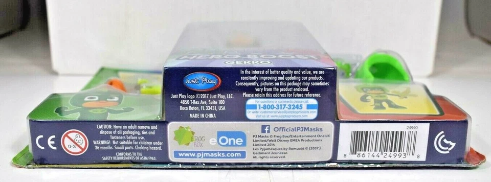 Boneco de ação Just Play PJ Masks Hero Boost "Gekko" (novo) - Imagem 4 de 4
