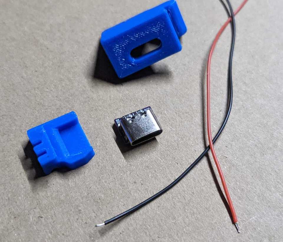 Nintendo New 3DS XL USB-C Replacement charge port w/ cutting jig and fixture - Image 2 of 4