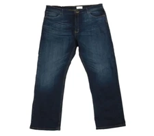 Wrangler Mens Relaxed Boot Cut Jeans Premium Quality Dark Wash Size 42