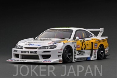 Ignition Model IG2919 1/18 LB-Super Silhouette S15 SILVIA White 
