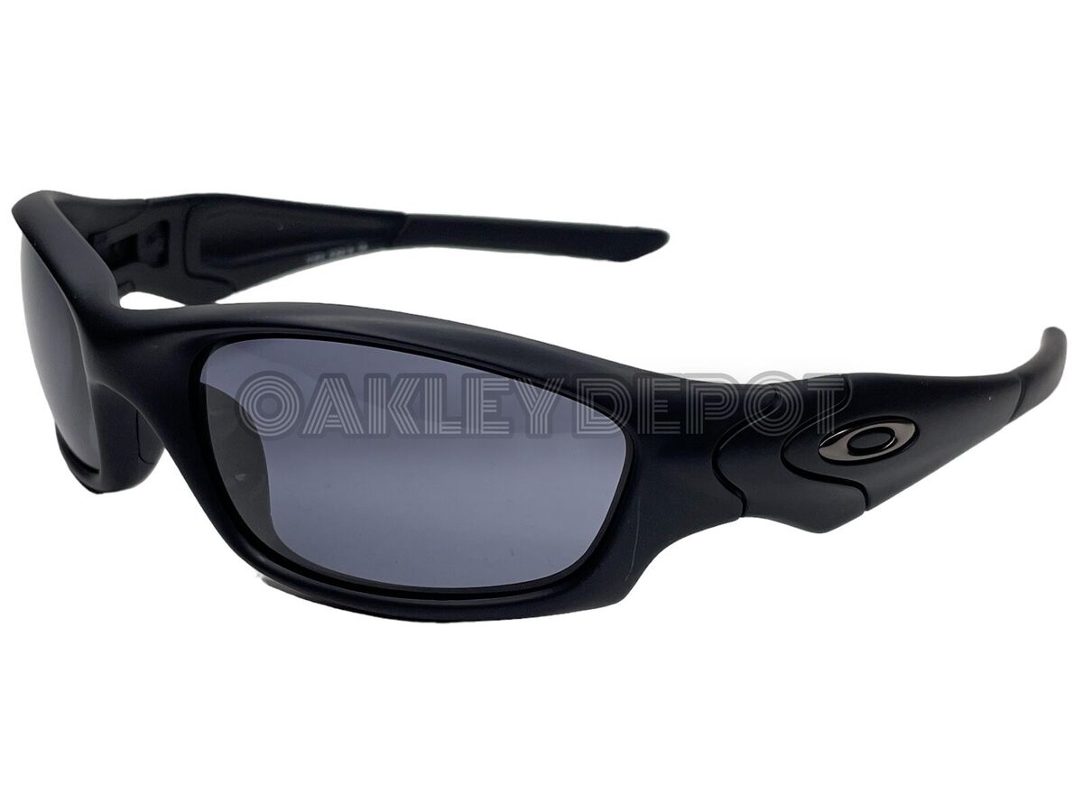 ✓🕶️ OAKLEY SI STRAIGHT JACKET 009039 MATTE BLACK/GREY ✓🕶️ OAKLEY SI STRAIGHT JACKET 009039 MATTE BLACK/GREY