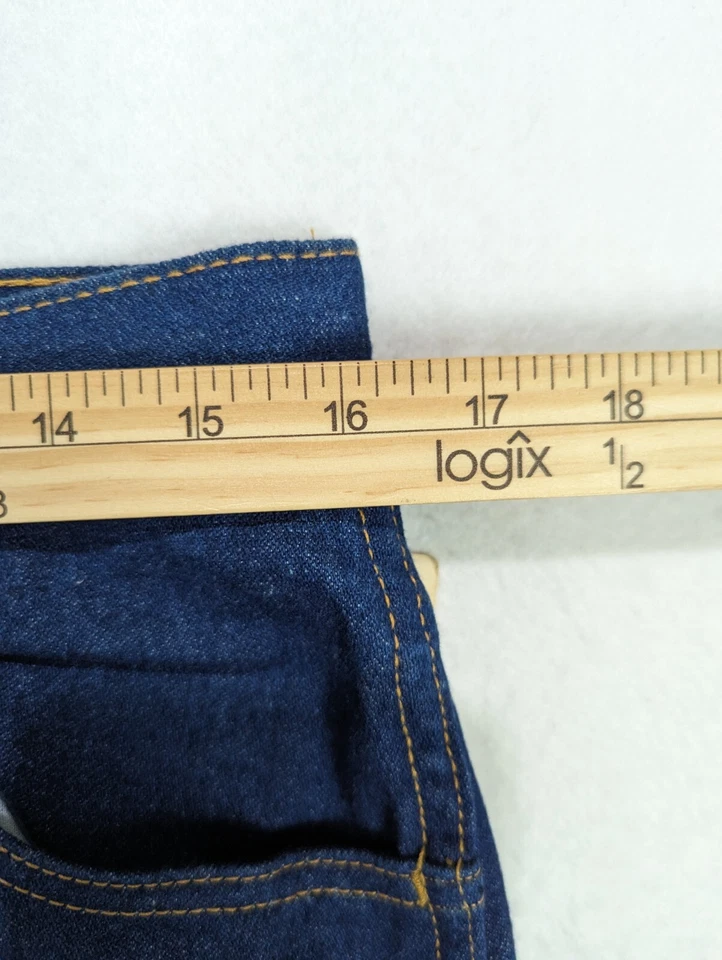 Pantalones de mezclilla TCB All American para hombre corte boot vintage Estados Unidos talla 34x35 algodón azul 105102 Foto 4 de 4