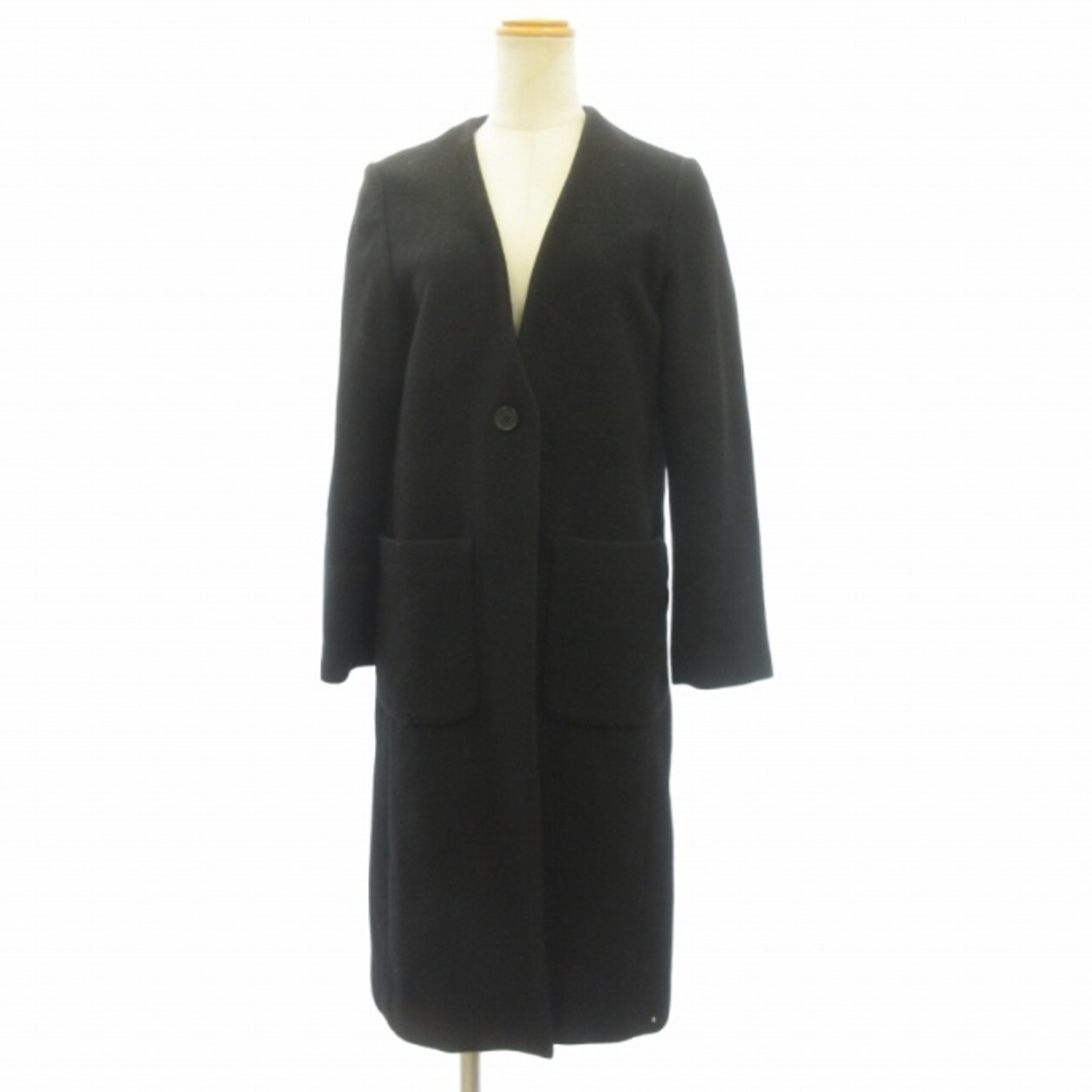 Freaks Store Recent Model Wool Blend Collarless Coat Jacket Freaks Store Recent Model Wool Blend Collarless Coat Jacket