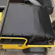 Bikini Top Roof Cover Leather Sunshade for Jeep Wrangler TJ 1997-2006 US Stock
