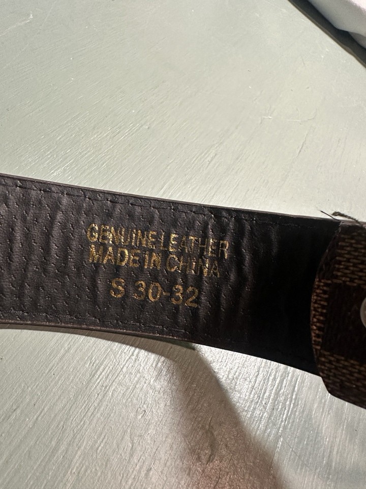 Studded 3 Row Pyramid Brown Black Leather Belt Small S 30 - 32” Silver ...