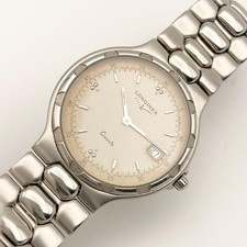 Orologio Uomo Longines Conquest L1.614.4 Quarzo Quadrante Argento Data Acciaio 35mm