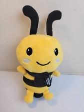 New York Hilton Midtown Bumble Bee Plush Stuffed Toy Kawaii Yellow Soft Cute