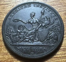 UNC Robinson, Jones Attleboro MA Hard Times Token, Shortr 1 Variety, HT-153, Low