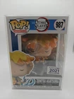 Funko POP Zenitsu Agatsuma Demon Slayer 987 Funimation 2021 Exclusive +Protector