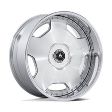 22x10 Asanti Forged As Regime Brushed Chrome Wheel 5x1125x120 25mm