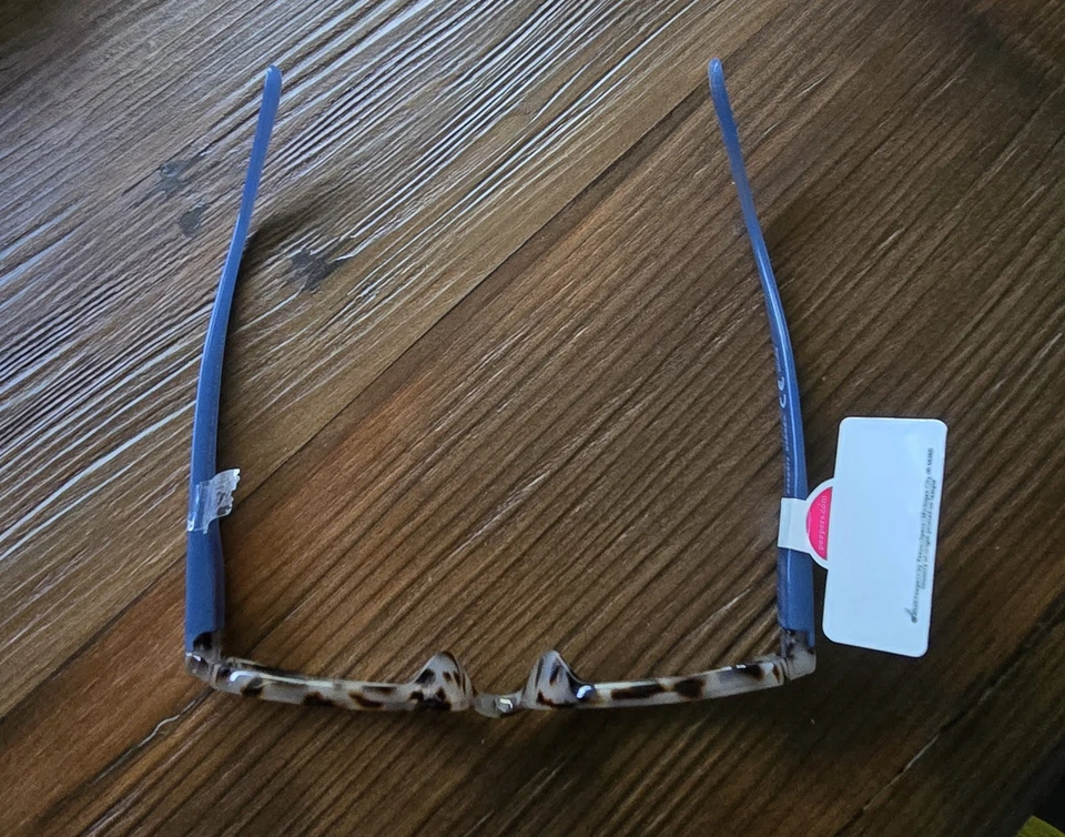 NUEVO CON ETIQUETAS GAFAS DE LECTURA PEEPERS CON BLOQUEO DE LUZ AZUL +2,00 MARRÓN TORTUGA/AZUL  Foto 3 de 3