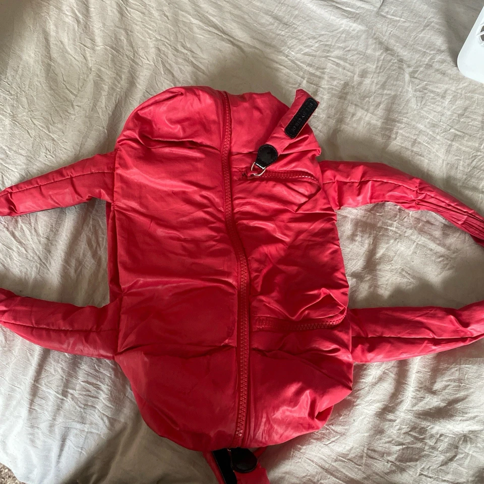 Женская красная сумка-пуховик See by Chloe наплечная сумочка - Изображение 2 из 4