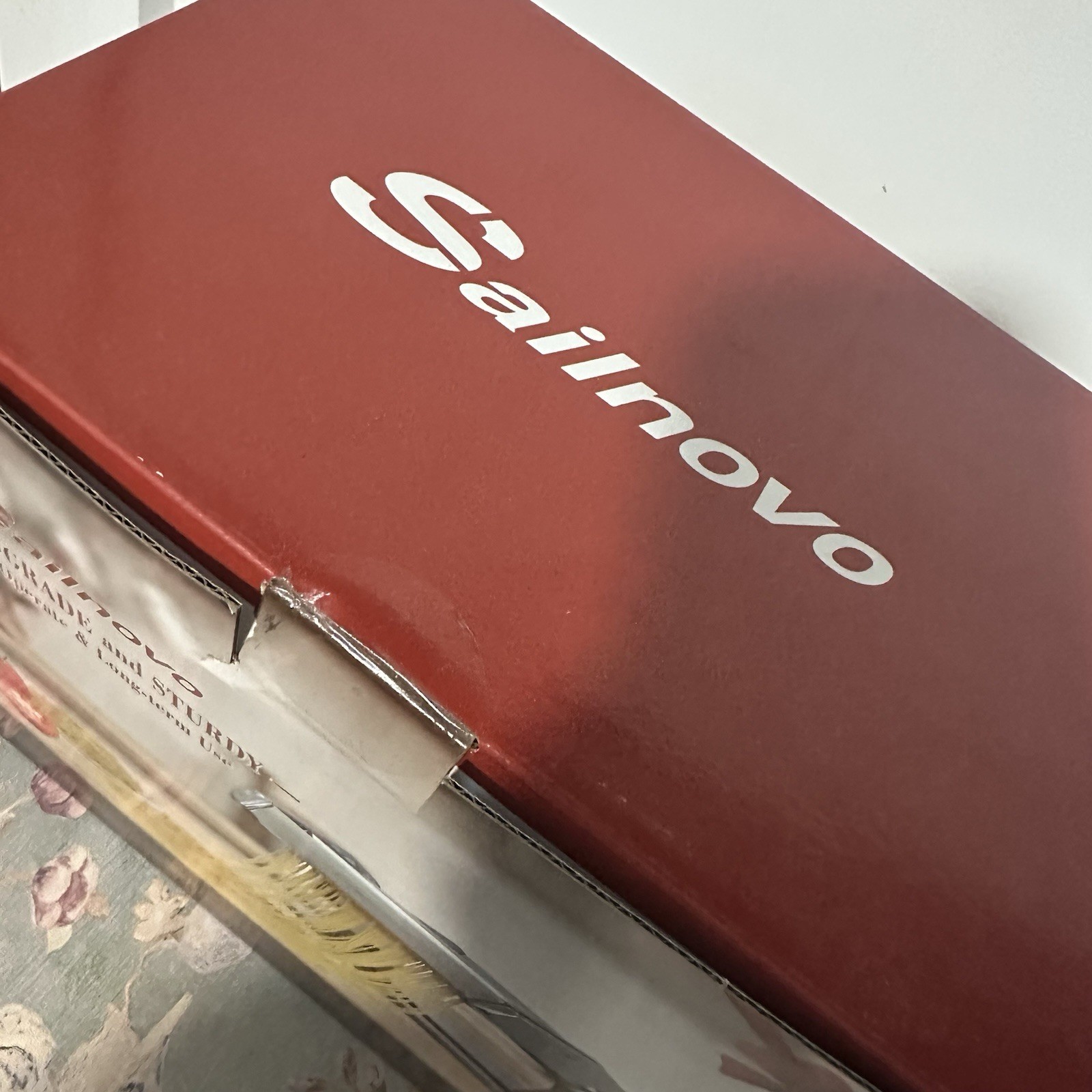 Sailnovo Pasta Maker Machine, 180 Roller Maker, 9 Adjustable Thickness NWB