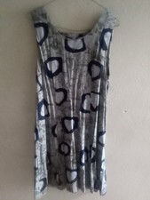 Vtg,ICI Culottes jumper-Dress Zipper Back, Rayon