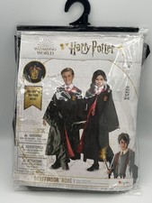 Disguise Wizarding World Harry Potter Gryffindor Robe Deluxe Costume Youth S 4-6