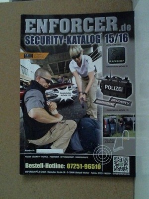 Enforcer Security-Katalog 15/16 Diverse: