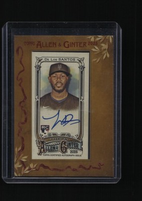 2025 Topps Allen & Ginter - Luis De Los Santos - RC Framed Mini Auto #MA-LD