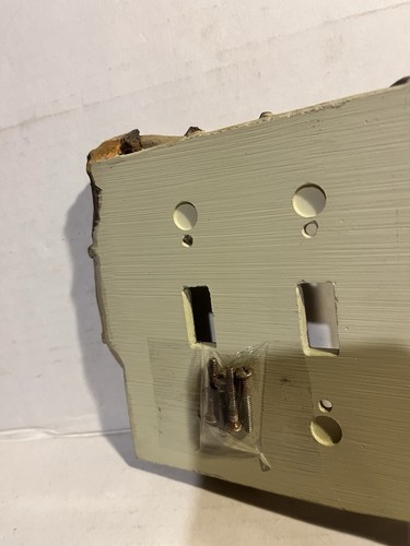 Hirschgeweih Doppelschalterplatte Abdeckung, Lodge Hüttenstil - Bild 4 von 4